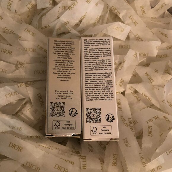 Dior Prestige La Creme and La Mousse Foaming Cleanser Set NEW - Picture 3 of 3